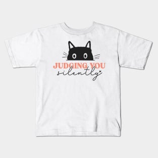 Judging You Silently Kids T-Shirt